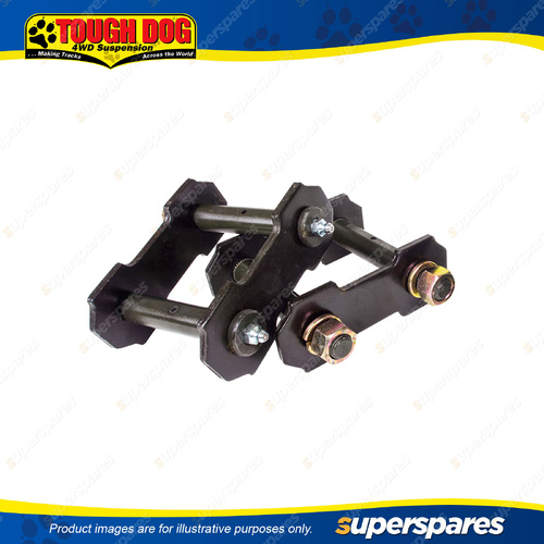 Rear Tough Dog Greaseable Shackle kit for Kia Tasman TK 4X4 2025-ON