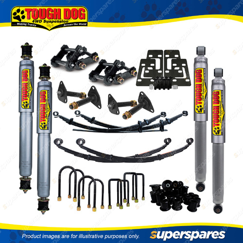 2" EHD + Medium Foam Cell + Spacer Lift Kit for Toyota Landcruiser 75 Exc HZJ75