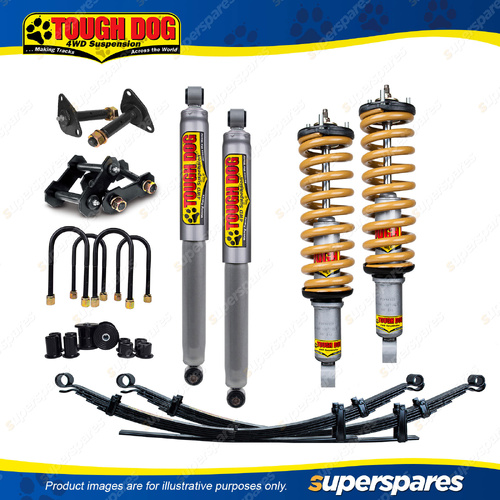 40mm Front HD Rear Foam Cell Pre-Assembled Kit for Isuzu D-Max TFR TFS 16-20