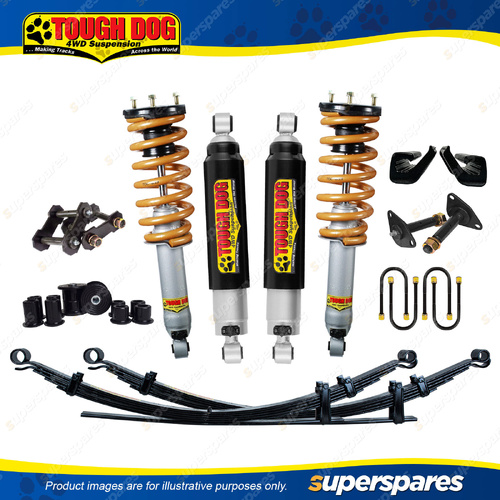 40mm HD Lift Kit 40mm Adjustable Pre-Assembled Leaf for Nissan Navara D27 25-ON