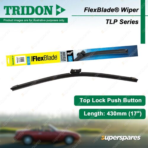 1 x FlexBlade Passenger Side Wiper Blade 17" for Tesla Model S 70D 85D 100D