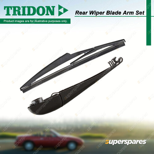 Tridon Rear Wiper Blade Arm Set for Toyota Rav4 ALA49R ASA44 ZSA42 2.0 2.2 2.5L