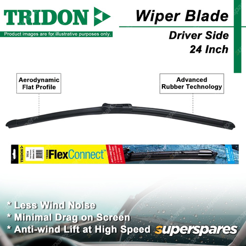 1 Pc Tridon Driver side Wiper Blade 600mm 24" for Mercedes A-Class W176 13-20
