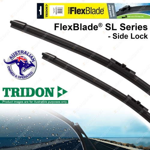 2 Tridon FlexBlade Frameless Wiper Blades for BMW 3 Series E90 E92 E93 E91 X5 X6