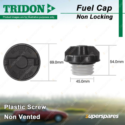 Tridon Non Locking Fuel Cap for Holden Astra AH TS Barina SB XC Combo XC