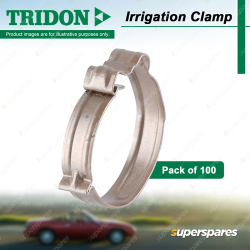 Tridon Irrigation Clamps IR Series Gold 22.5mm-24.0mm - Pack of 100
