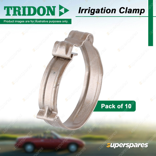 Tridon Irrigation Clamps IR Series Gold 22.5mm-24.0mm - Pack of 10