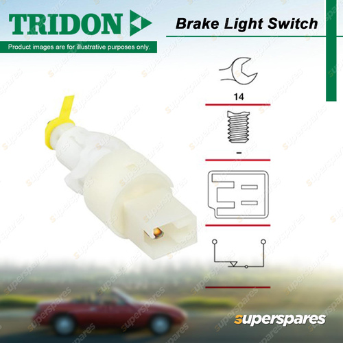 Tridon Brake Light Switch for Fiat Coupe Punto Multipla 1.2L 1.6L 1.9L 2.0L