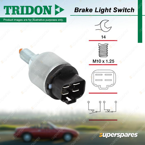 Tridon Brake Light Switch for Kia Spectra FB AFB243 1.8L TE 05/2001-03/2004