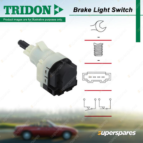 Tridon Brake Light Switch for Mazda 6 GJ GL 2.5L 4cyl 138kW PYY1 PY-VPR 12-18