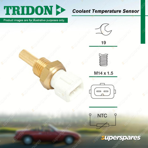 Tridon Coolant Temperature Sensor for Audi A6 A8 S8 V8 2.3L 3.6L 4.2L AAR
