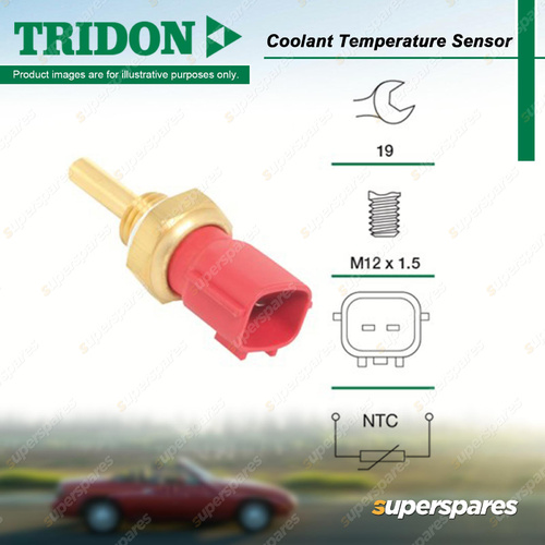 Tridon Coolant Sensor for Nissan LEAF March Maxima Micra Murano Navara D22 D40