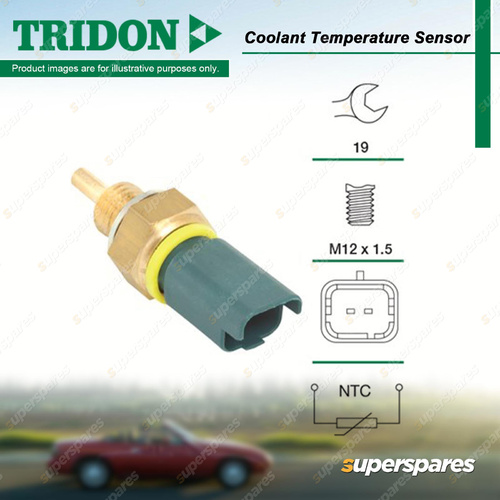 Tridon Coolant Temperature Sensor for Peugeot 206 207 307 406 407 607