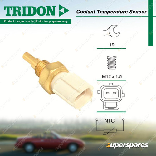 Tridon Coolant Temperature Sensor for Toyota Prius RAV4 Rukus Tarago Vitz Yaris