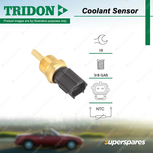 Tridon Coolant Temperature Sensor - Spanner 19mm Thread 3/8 Gas Universal