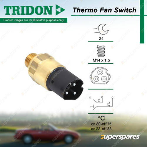 Tridon Thermo Fan Switch for BMW 316i E36 318Ti E36 Z3 E36-7 318i E36 318iS E36