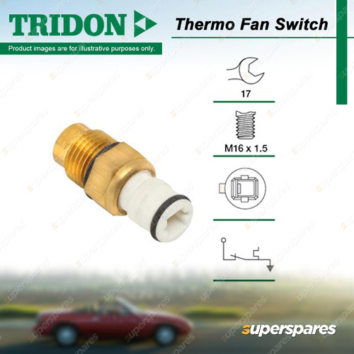 Tridon Thermo Fan Switch for Suzuki Alto SB308 CA LJ80 OL LJ81 Mighty Boy SS40T