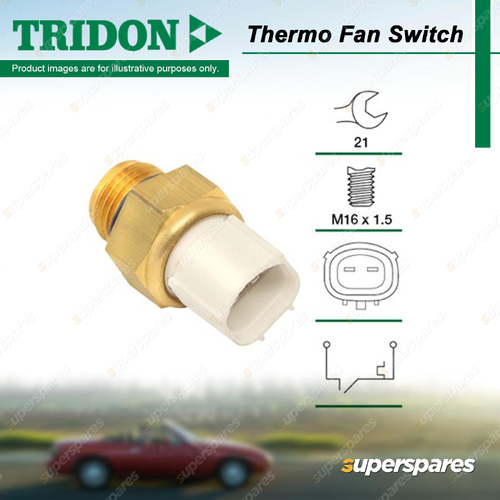 Tridon Thermo Fan Switch for Volvo PV 544 P11 1.6L 1.8L B16B B18A B18D 1961-1967