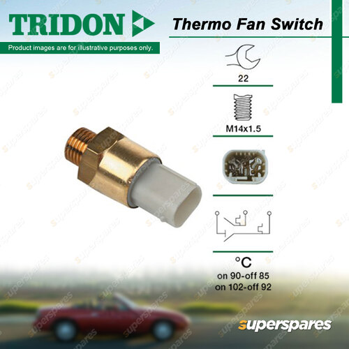 Tridon Thermo Fan Switch for BMW 523i 528i 535i 540 730 735 740 750 i iL E38 E39