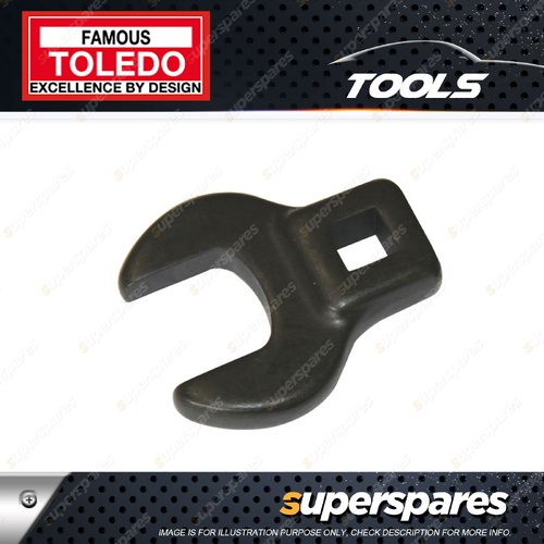 Toledo Crowfoot Wrench 3/8" Metric - 23mm Made from Tempered Forged Alloy Steel