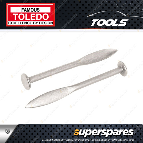 2 pcs of Toledo Bricklayer Line Pins - Length 150mm Drop Forged Alloy Steel