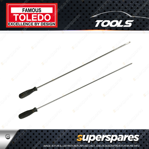 Toledo Extra Long Screwdriver with Flat Head & Screwdriver Phillips Head