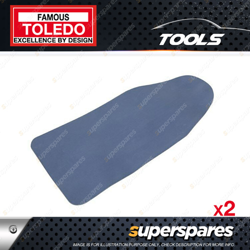 2 x Toledo Heavy Duty Flexible & Mouldable Funnels - Size 370 x 170 x 3mm