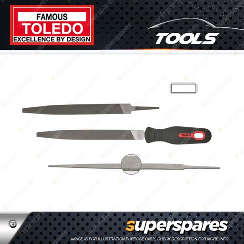 Toledo Warding File Bastard Cut - Length 150mm Pack of 6 Hand Tool