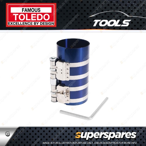 Toledo 90-200mm Piston Ring Compressor - Manufactured from Spring Steel