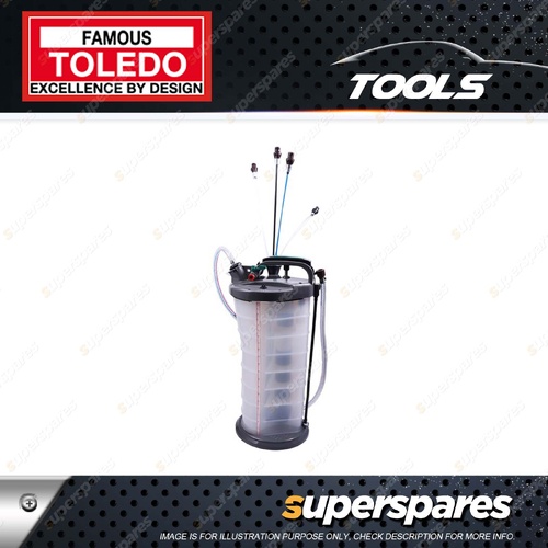 Toledo Fluid Extractor Manual & Pneumatic - 10L Suction Extraction Tool