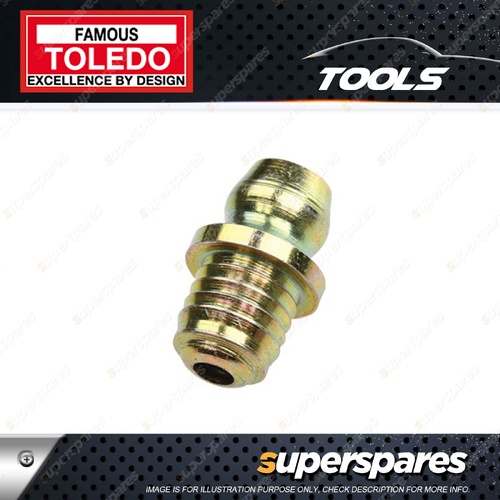 Toledo Grease Nipple Steel - Drive Fitting Type for 5/16" Drill - Pack of 20