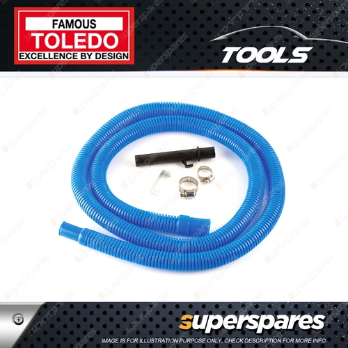 Toledo Drum Pump Delivery Hose - Includes Spout and Hang Clip Assembly