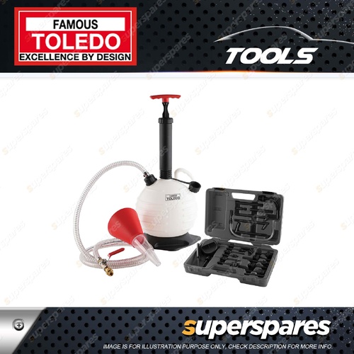 Toledo Transmission Filling Kit - Includes 23 Transmission Adaptors 6L tank