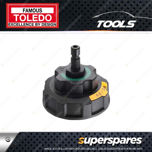 Toledo Cooling System Tester Adaptor - No.30 Internal Thread Green