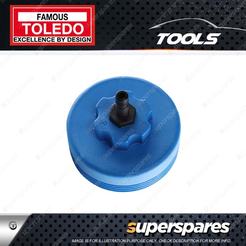 Toledo Cooling System Tester Adaptor - No.26 External Thread Blue