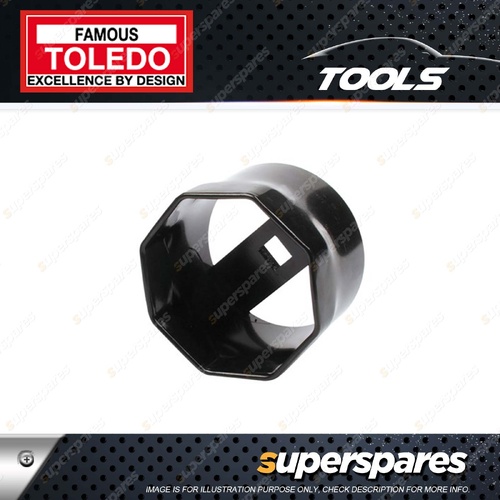 Toledo Wheel Bearing Lock Nut Socket - Octagon 8 Point Size 4 13/16 Inch