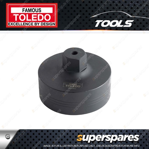 Toledo Trailer Hub Cap Socket - Octagon 8 Point Size 120mm Drive 41mm Hex