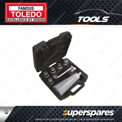 Toledo Oil Filling Hopper - 1L with Six Adaptor Fittings to Mess Free Filling