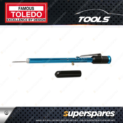 Toledo Brake Pad & Tyre Tread Gauge - with Steel Probe and Includes Probe Cover