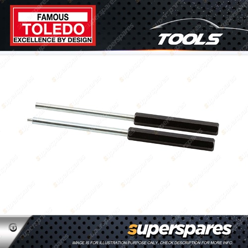 Toledo Brake Pin Punch Set - Length 165mm Pilot Tip for Easy Location