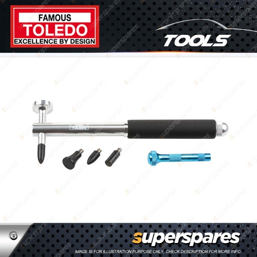 Toledo Blending Hammer & Tap Down Tool Kit - Manufactured from Aluminium