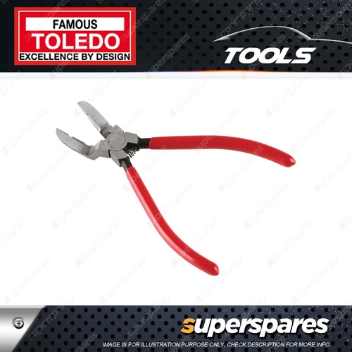 Toledo Multipurpose Trim Pliers - Length 175mm Dipped PVC Handles Jaw Design