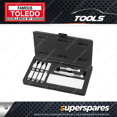 Toledo Wedge Tool Kit - Manufactured from Durable Polyurethane Hard Case