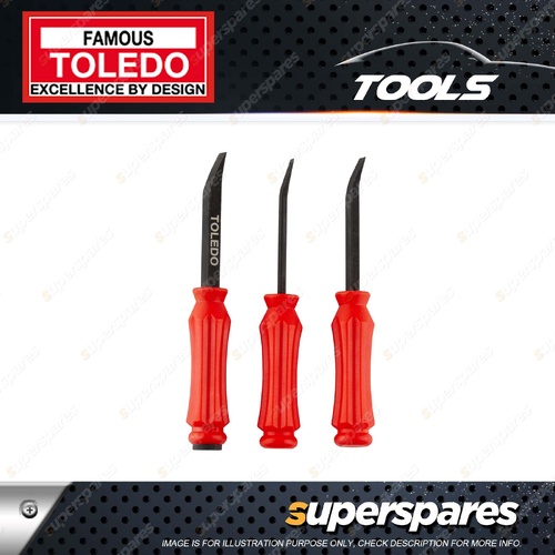 Toledo Mini Pry Bar Set - Manufactured from High Quality Alloy Steel