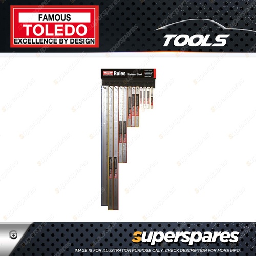 Toledo Stainless Steel Rule Merchandiser - Option 1 JIS B7516 Level 1