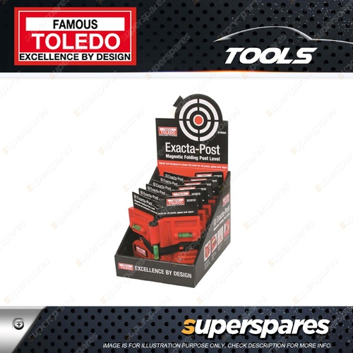 Toledo Exacta-Post Level Countertop Merchandiser - Dimension 180W x 240D x 350H