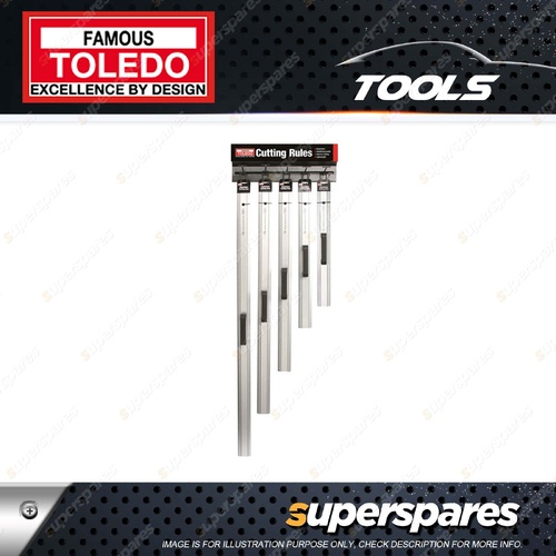 Toledo Cutting Rule Merchandiser 15Pcs Multi Size Handheld Cutting Tools