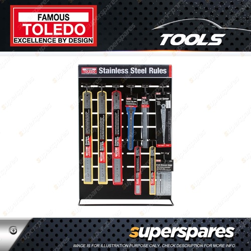 Toledo Wide Rules Countertop Merchandiser - JIS & JCSS Certified Made in Japan