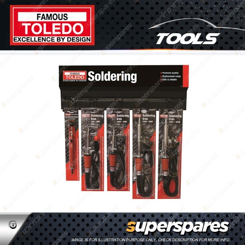 Toledo Soldering Merchandiser - Wall Mount Point of Sale Display SAA Approved