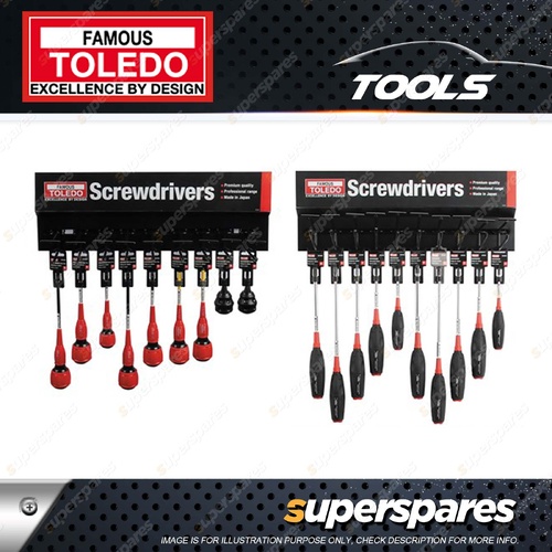 Toledo Master Screwdriver Merchandiser Double Tier - Made in Japan